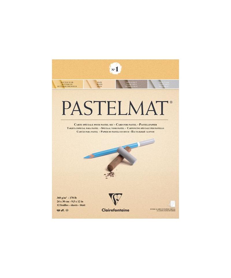 BLOC PASTELMAT 12 FEUILLES 360G N 1 Denis Beaux Arts