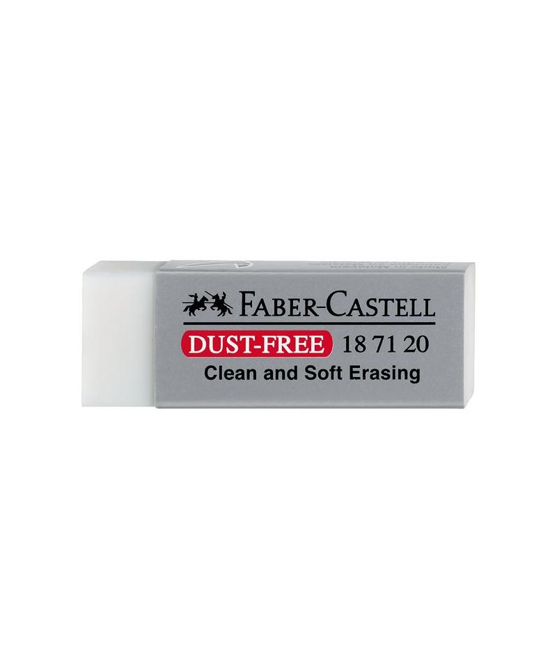 Gomme Dust-free blanc