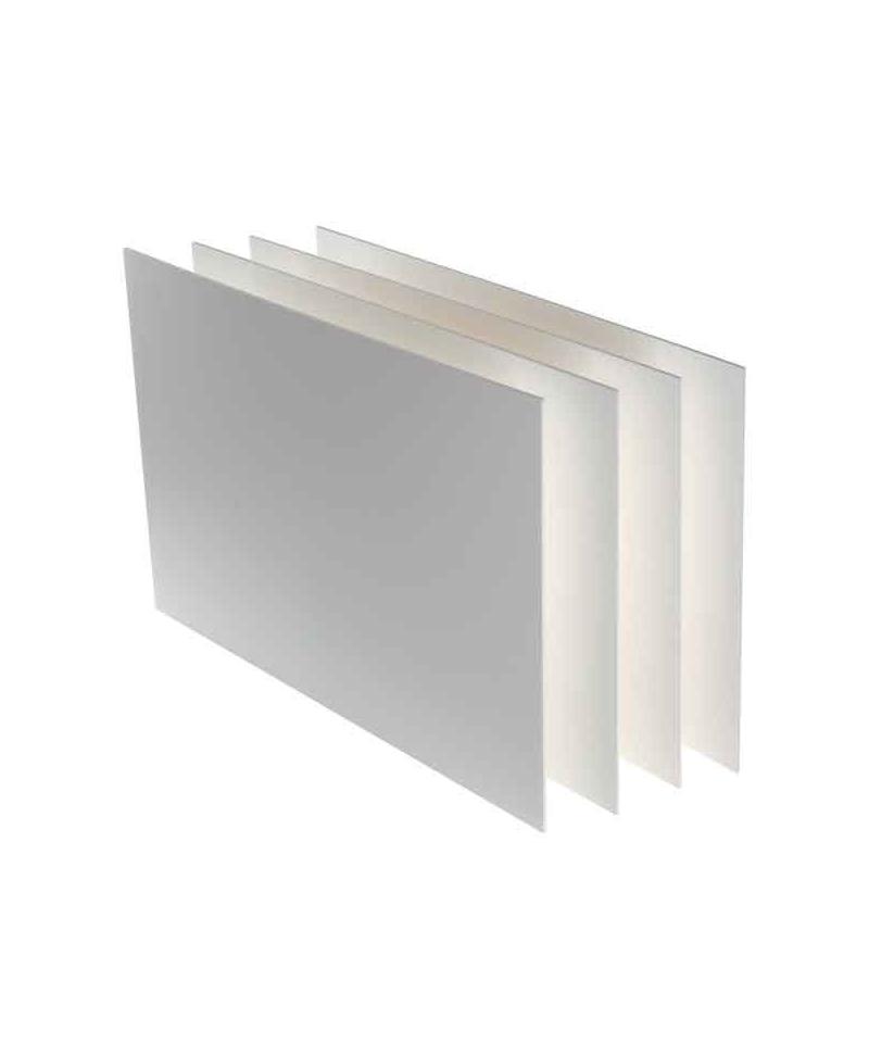 Papier cartonné Blanc cassé 200 g avec motif dentelle - 10,5 x 15 cm - 10  feuilles - Papier cartonné A6 - Creavea