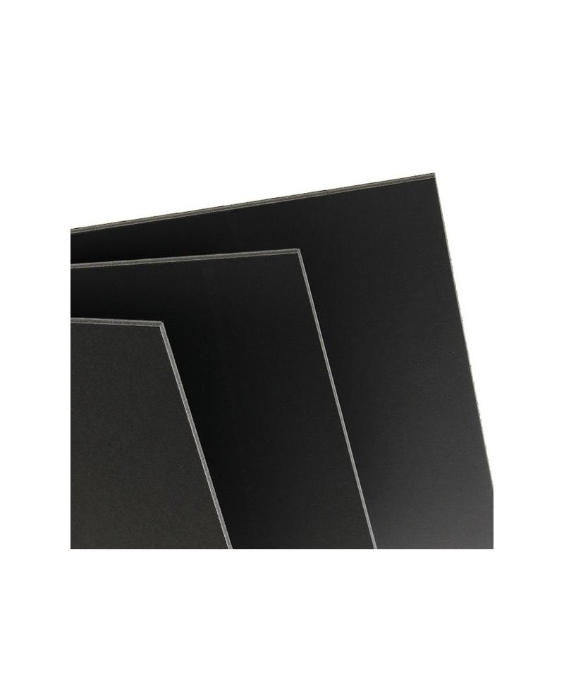 Canson C400037740 - Feuille Carton Plume® 50x70 5mm, noir