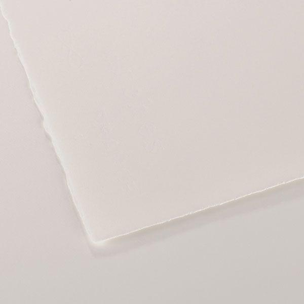 FEUILLE ARCHES AQUARELLE 64.8 X 101.6 356G GRAIN SATIN BLANC NATUREL