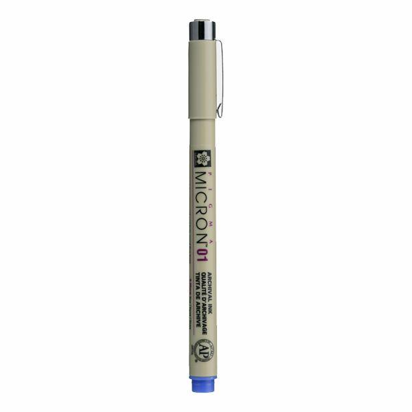 PIGMA MICRON POINTE CALIBREE 01 - 0.25 MM - BLEU