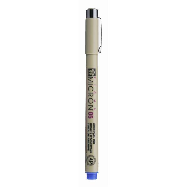 PIGMA MICRON POINTE CALIBREE 05 - 0.45 MM - BLEU