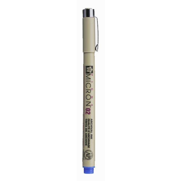 PIGMA MICRON POINTE CALIBREE 02 - 0.30 MM - BLEU