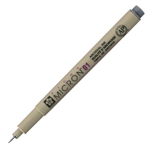 PIGMA MICRON POINTE CALIBREE 01 - 0.25 MM - GRIS FROID