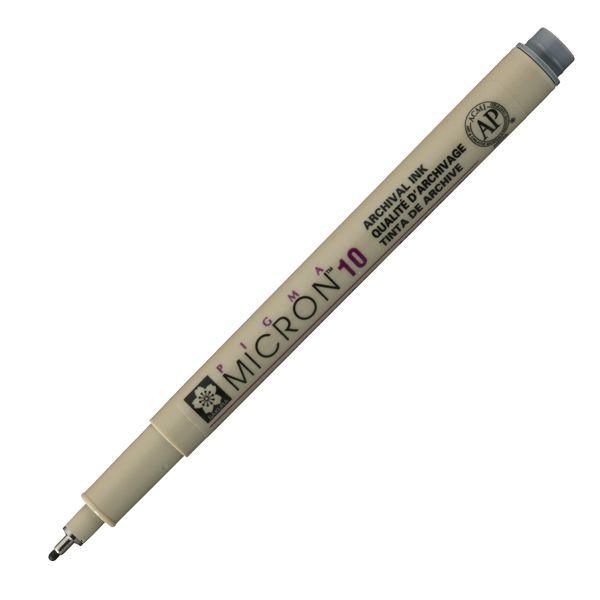 PIGMA MICRON POINTE CALIBREE 10 - 0.60 MM - GRIS FROID