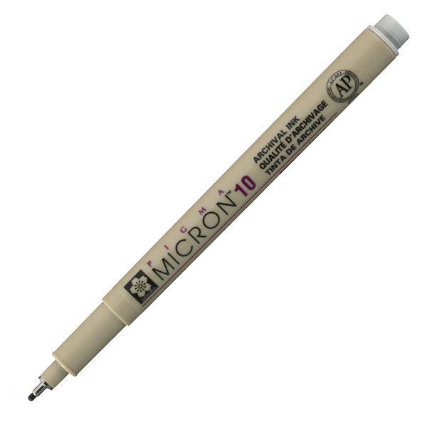 PIGMA MICRON POINTE CALIBREE 10 - 0.60 MM - GRIS FROID CLAIR