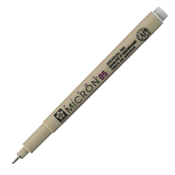 PIGMA MICRON POINTE CALIBREE 05 - 0.45 MM - GRIS FROID CLAIR