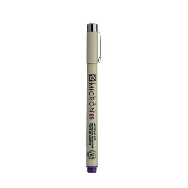 PIGMA MICRON POINTE CALIBREE 05 - 0.45 MM - POURPRE