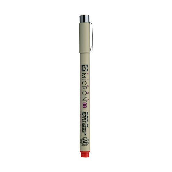 PIGMA MICRON POINTE CALIBREE 08 - 0.50 MM - ROUGE