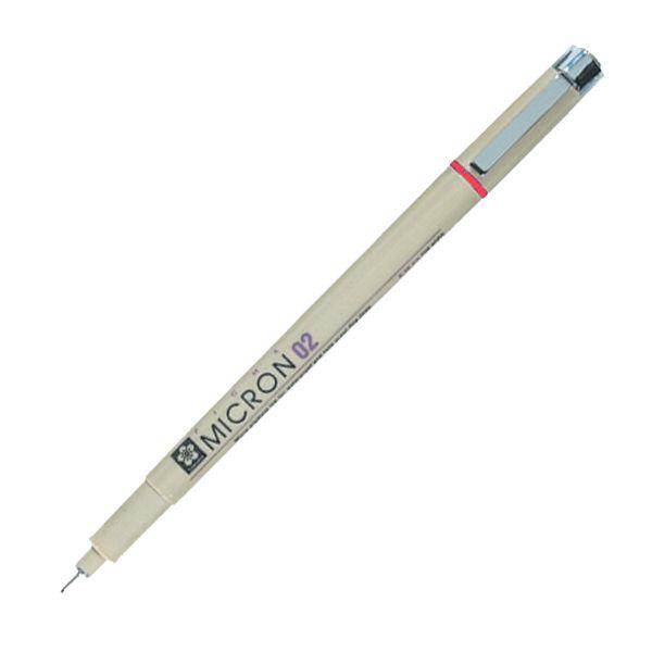 PIGMA MICRON POINTE CALIBREE 02 - 0.30 MM - ROUGE