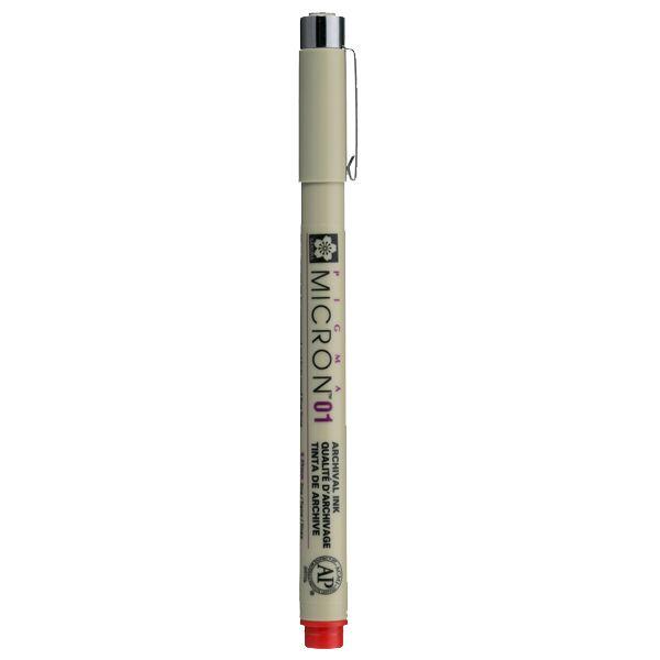 PIGMA MICRON POINTE CALIBREE 01 - 0.25 MM - ROUGE