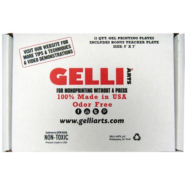 PACK COLLECTIVITE 11 PLAQUES POUR MONOTYPE PLATE 12.7 X 17.8 CM