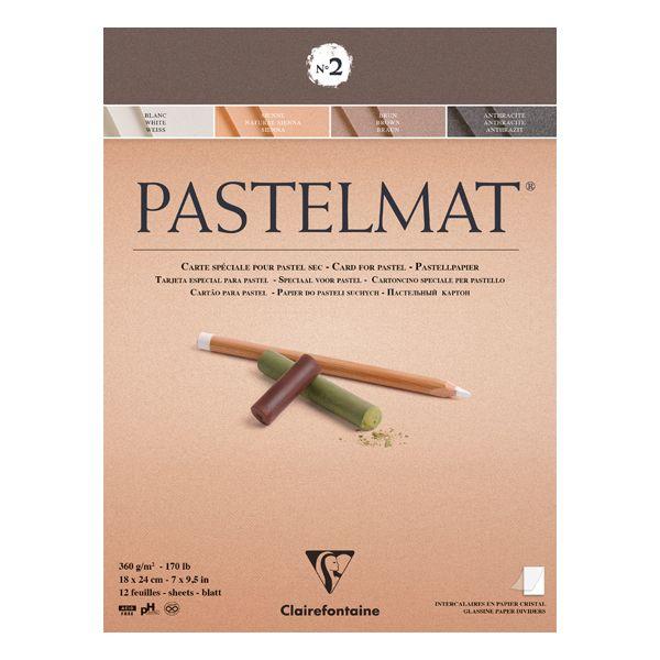 BLOC PASTELMAT 12 FEUILLES 360G N° 2