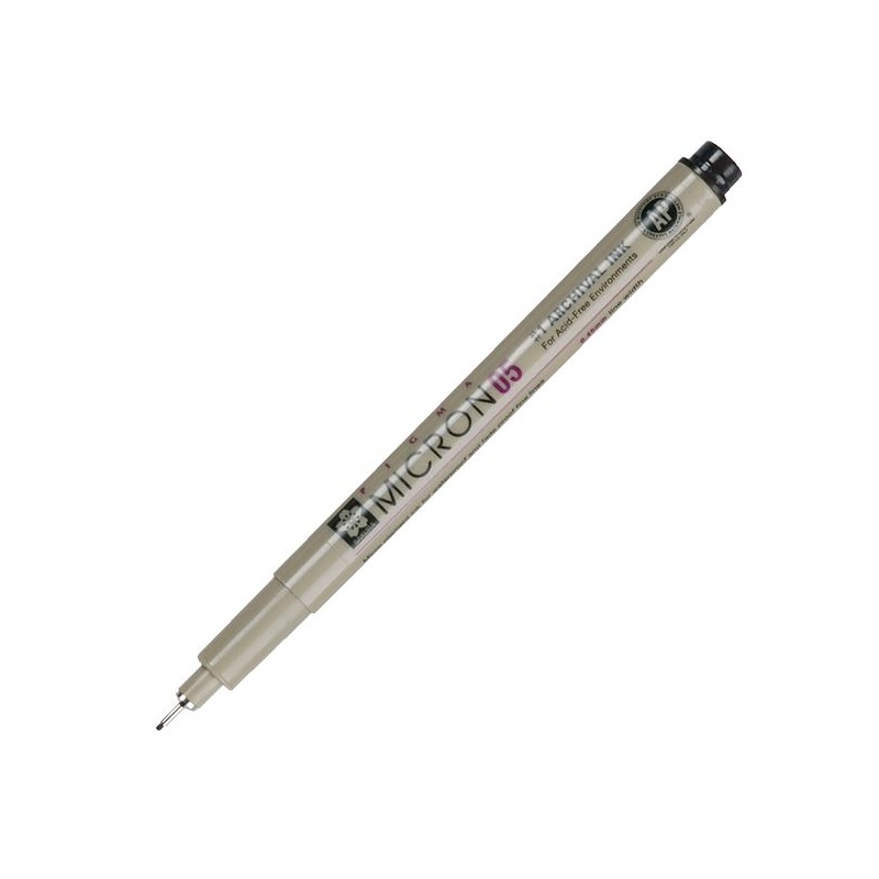 PIGMA MICRON  POINTE CALIBREE 05 - 0.45 MM - VERT CHASSEUR